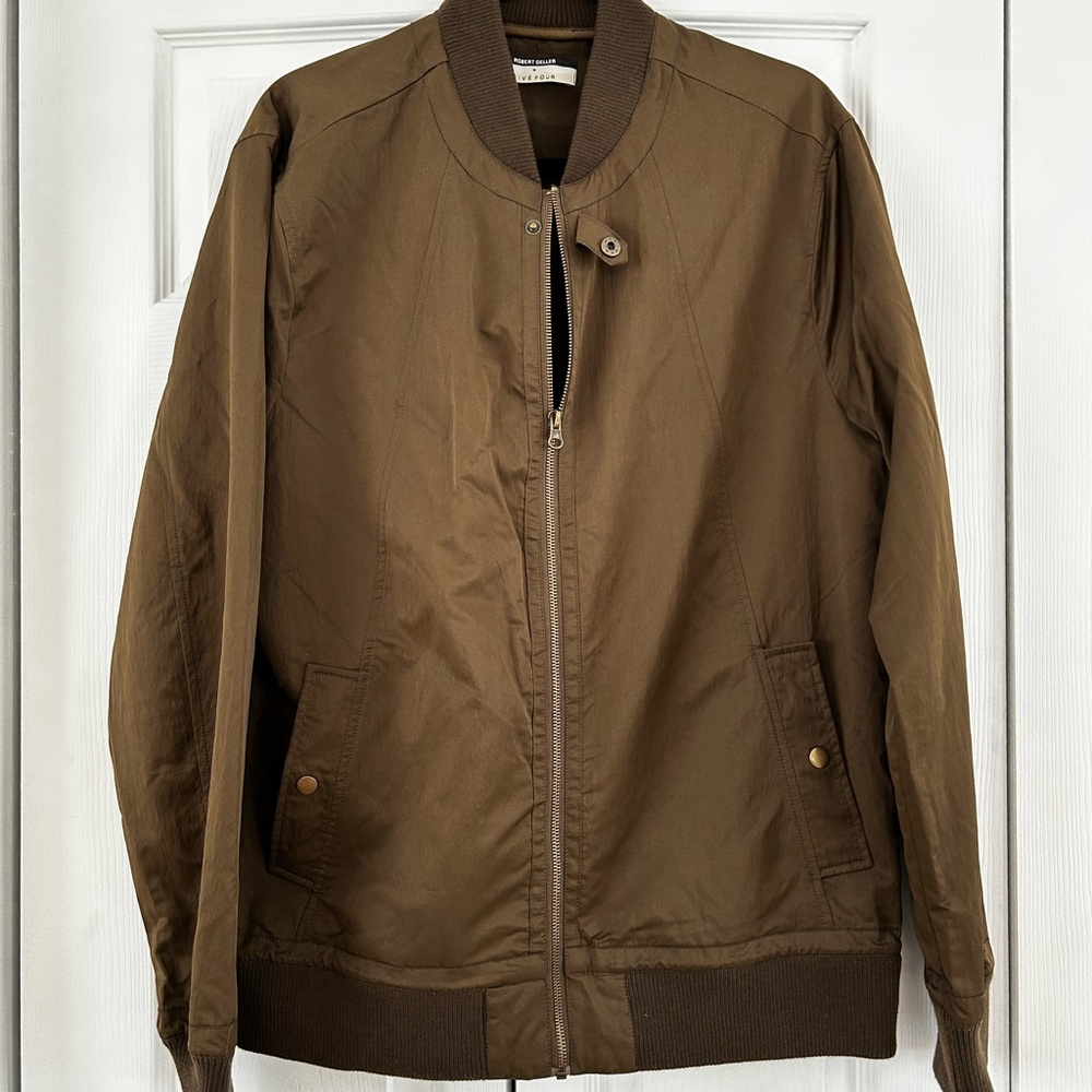 Five Four Brown Bomber Jacket